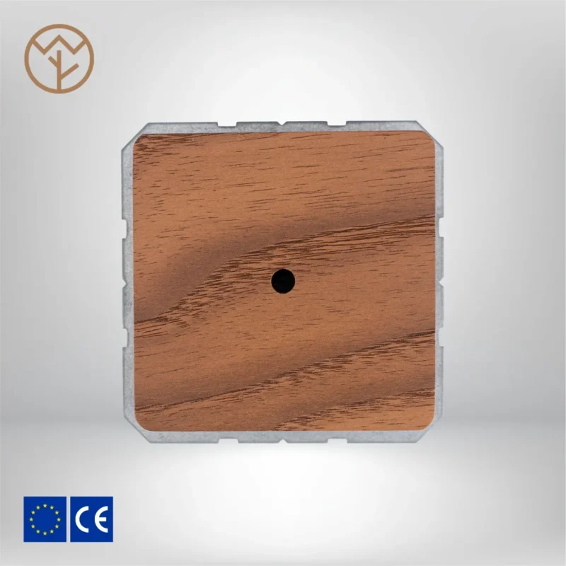 Wemel Wood - Allerlei - Kabeldoorvoer - Natuurlijk bruin