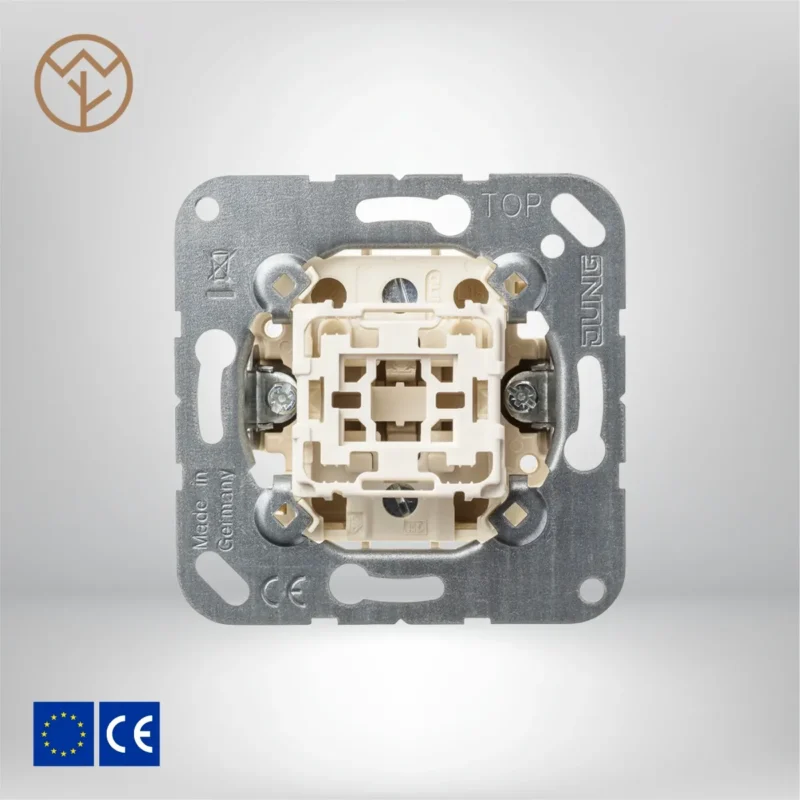 Wemel Wood - Thermohout Schakelaar 1-voudig - JUNG 501 20 U