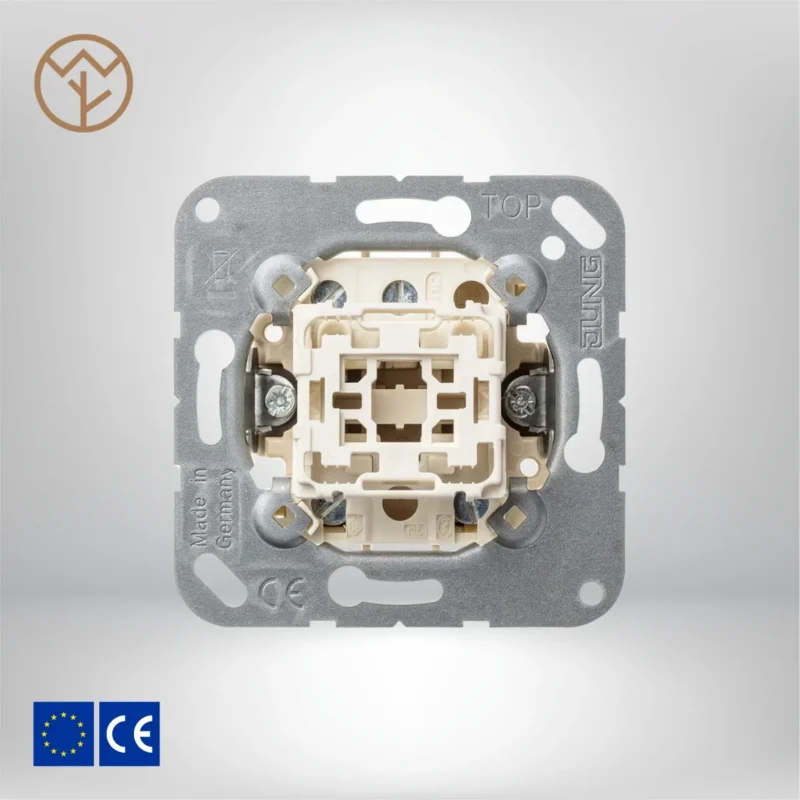 Wemel Wood - Thermohout Schakelaar 1-voudig - JUNG 506 20 U